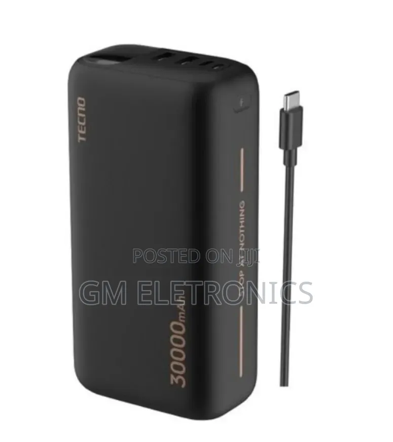 Original Tecno Omni Tank Powerbank 30000mah
.