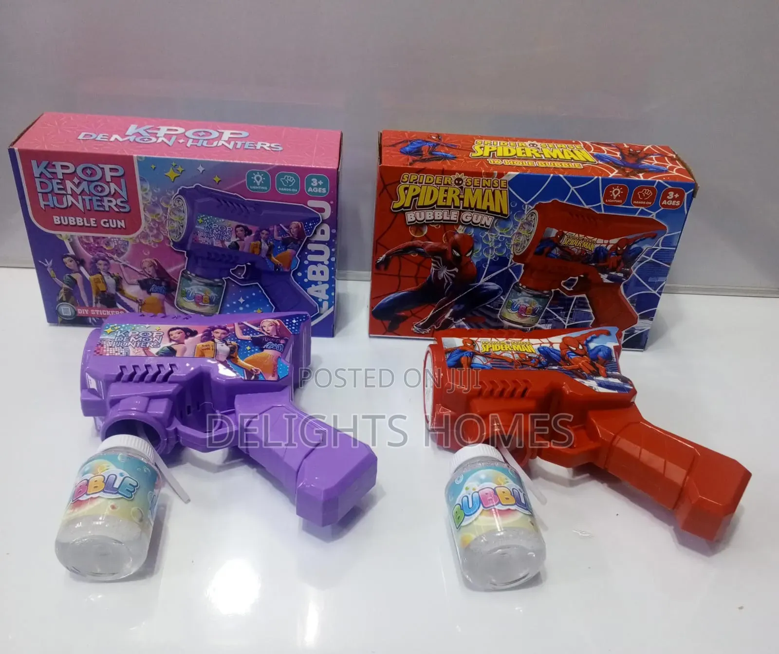 Battery-Powered Bubble Gun