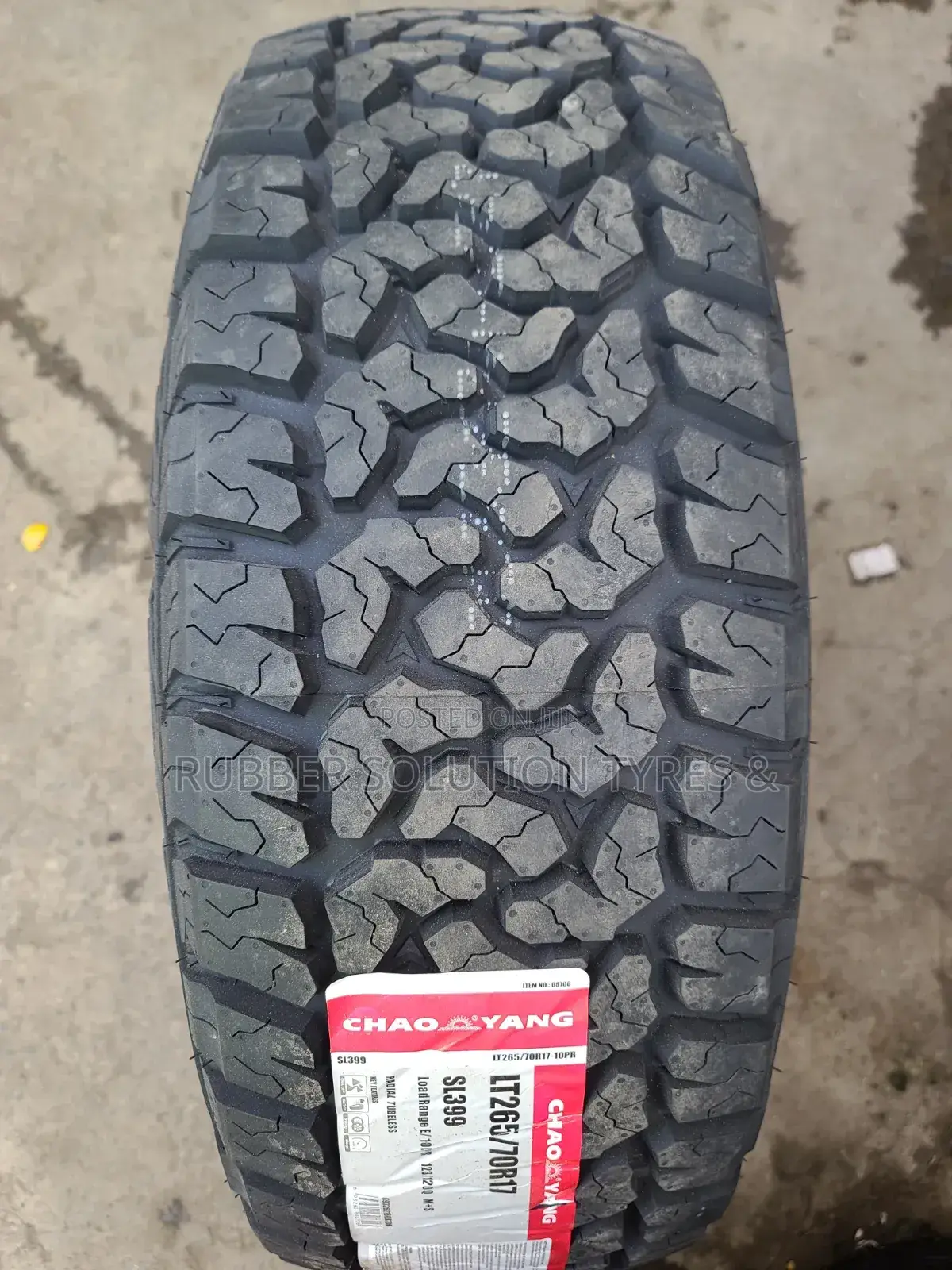 Lt 265 /70 R17 Chaoyang Tyres Sl-399 All-Terrain