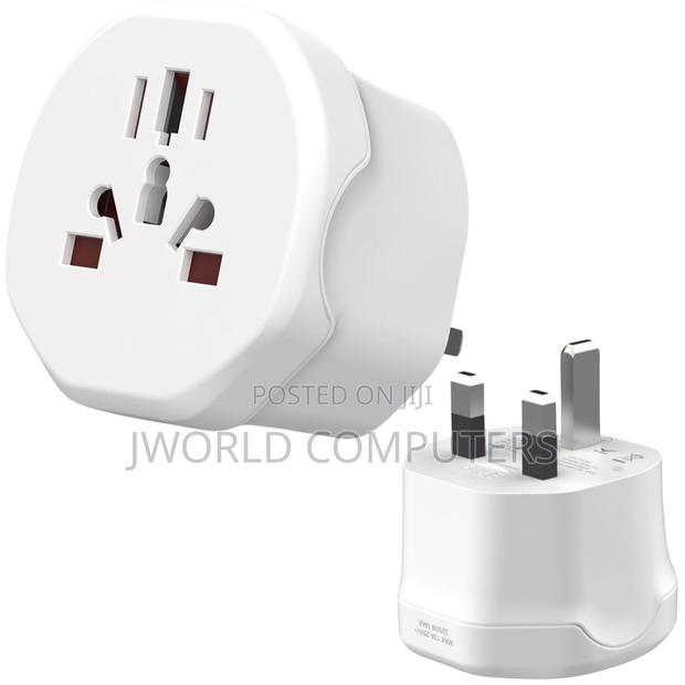 Multi Black Fused Uk Adaptor - thumbnail 3