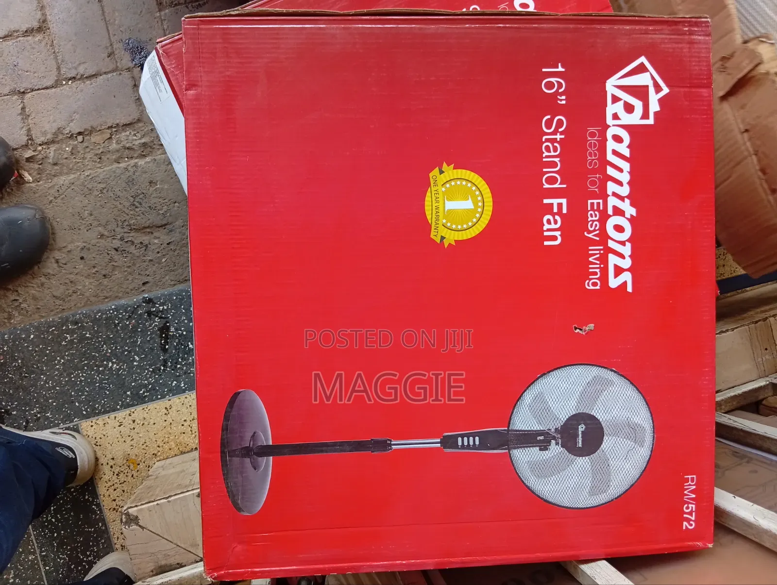 Ramtons 16" Stand Fan