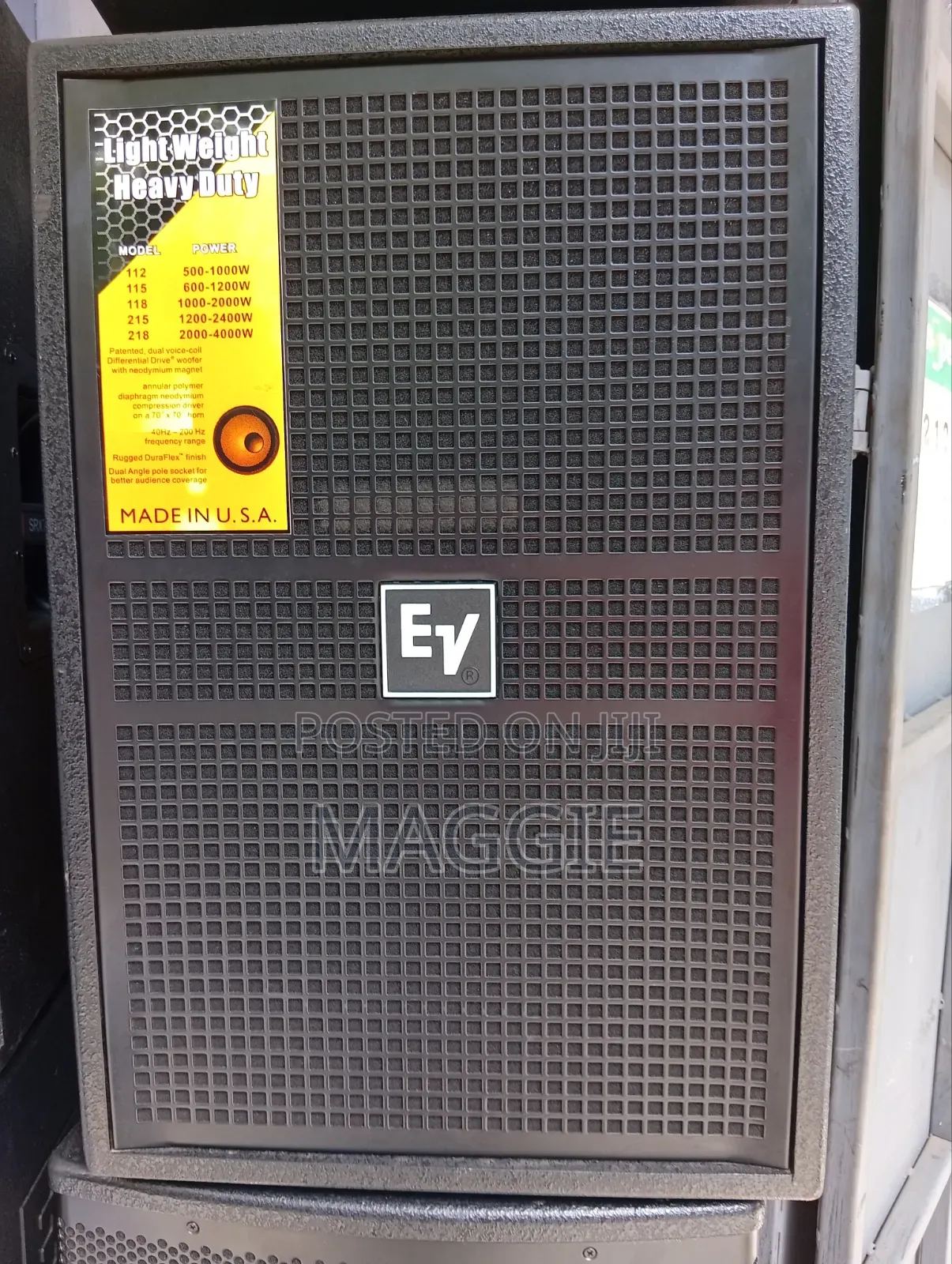 Heavy Duty Speaker