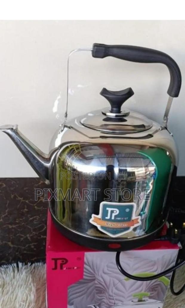 7.5l James Pot Whistling Kettle – Stainless Steel