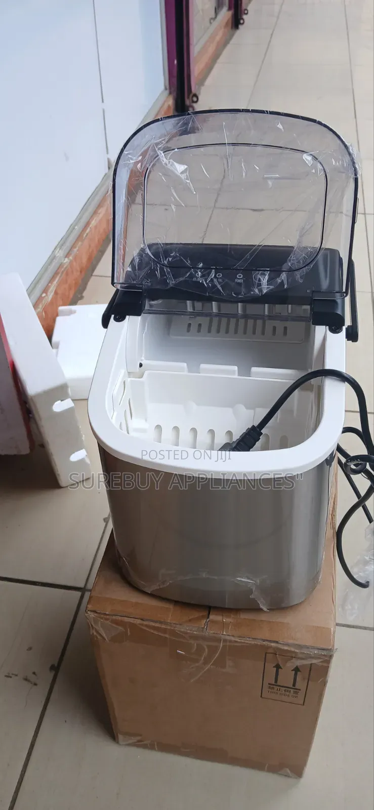 Portable Ice Cube Maker Machine