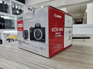 Canon Eos M50 Mark Ii Mirrorless Camera With 15-45mm Lens