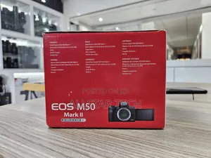 Canon Eos M50 Mark Ii Mirrorless Camera With 15-45mm Lens