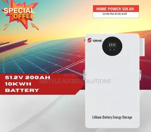 Srne 10.26kw - 51.2v (200ah) Lithium Ion Lifepo4 Solar Battery