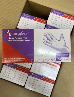 Latex Powder Free Examination Gloves