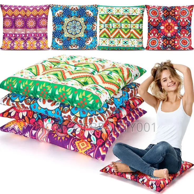 Kitenge Floor Pillows