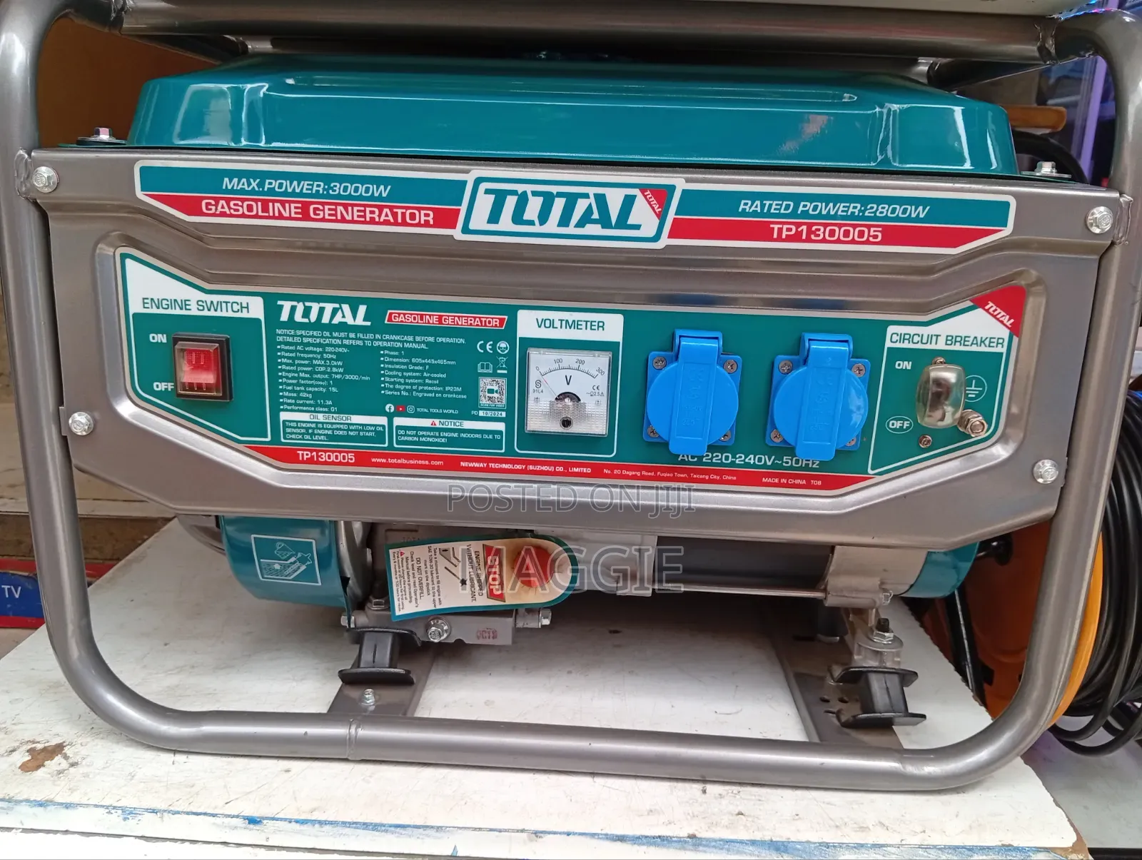 Total Gasoline Generator