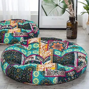 Floor Poufs Kitenge