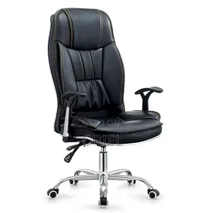 Executive Office Chair : Padded Executive Leather Desk Chair