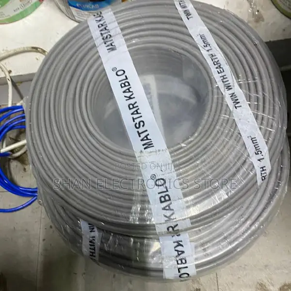 Twin With Earth 2.5 Mm Srong Quality Matstar Cable