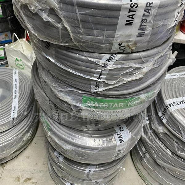 Matstar Brand High Qualit// 2.5mm Twin With Earth 300v/500v