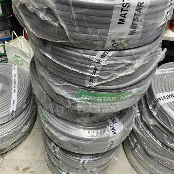 Matstar Brand High Qualit// 2.5mm Twin With Earth 300v/500v