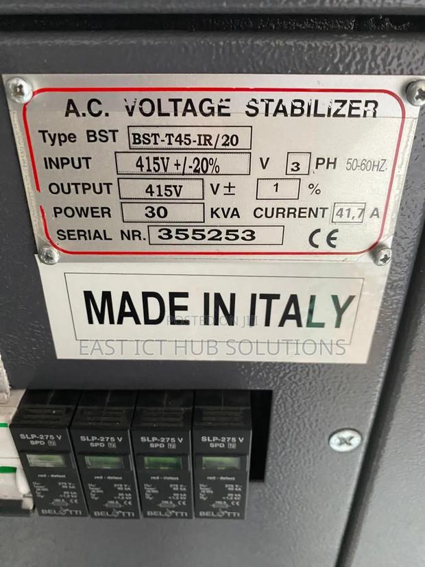 3 Phases Voltage Stabilizer 30 Kva - thumbnail 3