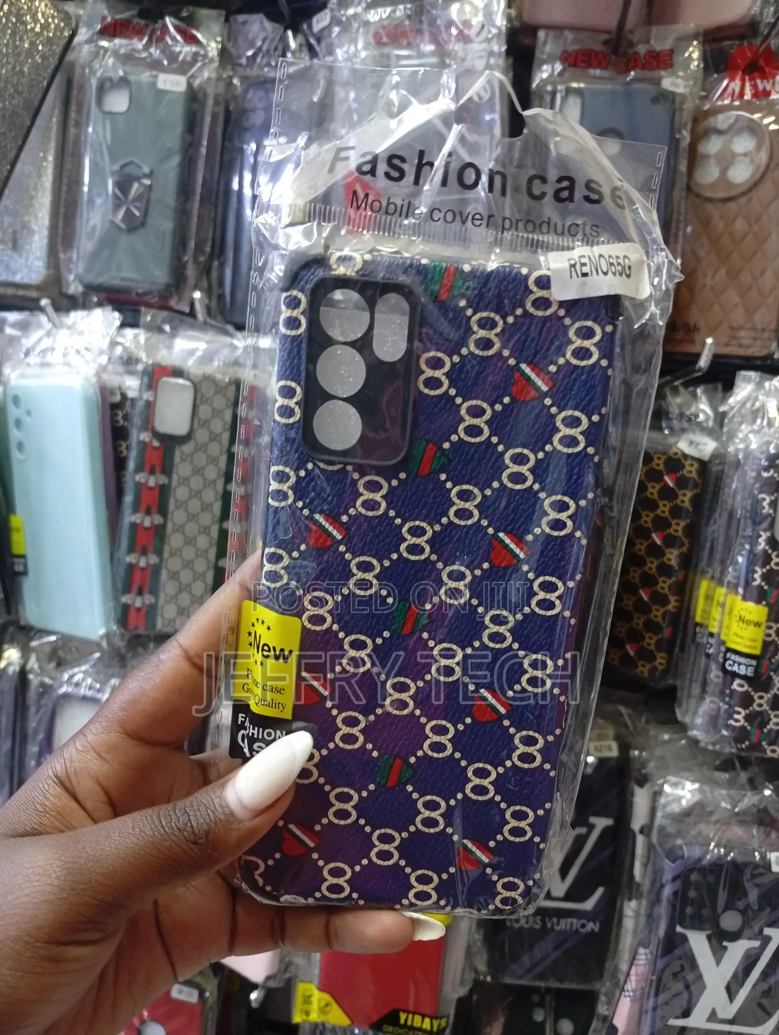 Branded Mobile Phone Case Designed for the Oppo Reno 6 5g.