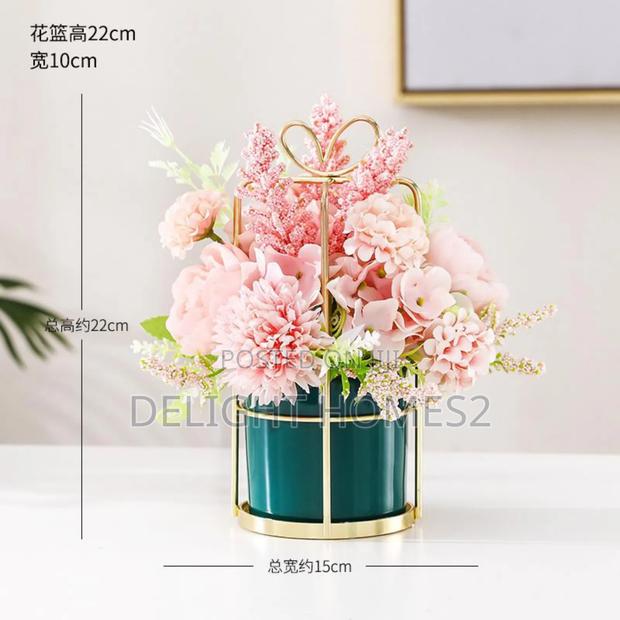 Decor Pot Flower Decoration Flores Artificiales_cu - main view