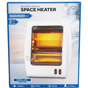 NSB-60 Portable Electric Space Heater - 600w/800w Dual Power