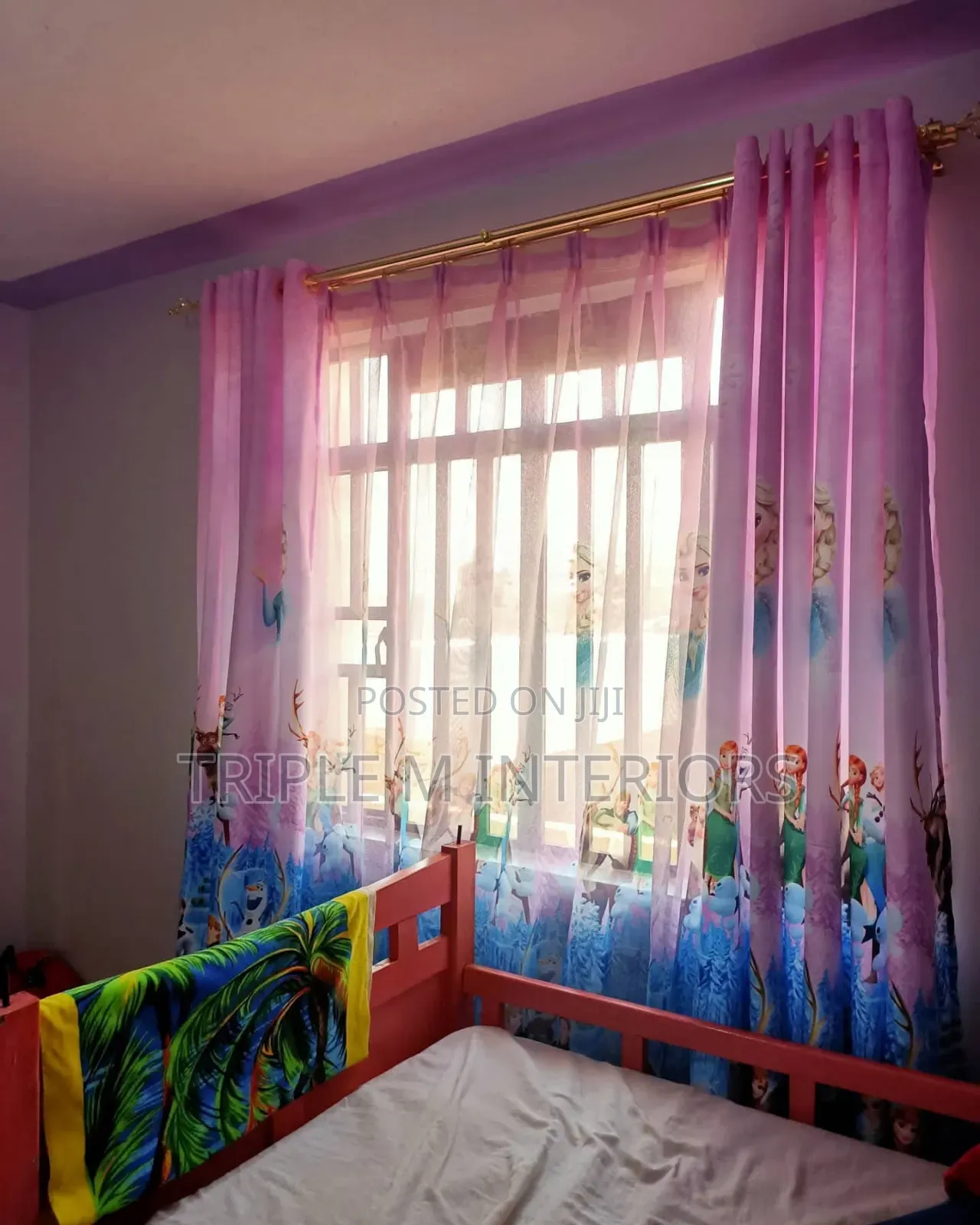 Joyful Playroom Style Drapery for Kids Areas