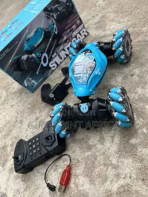 Rechargeable Stunt Toy Car for Kids With Finger Gestures Watch
