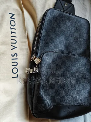 Luxury Bag Louis Vuitton Avenue Sling Bag Damier Graphite