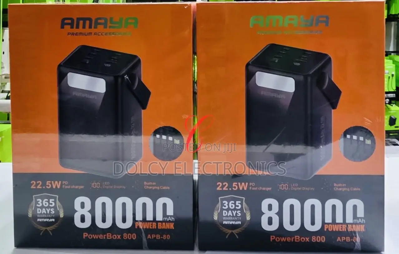 Amaya Powerbox 800 Apb-80 80000mah 22.5w Pd Powerbank