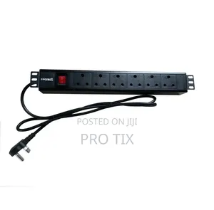 MTN 12-Way Uk Plug Pdu Black