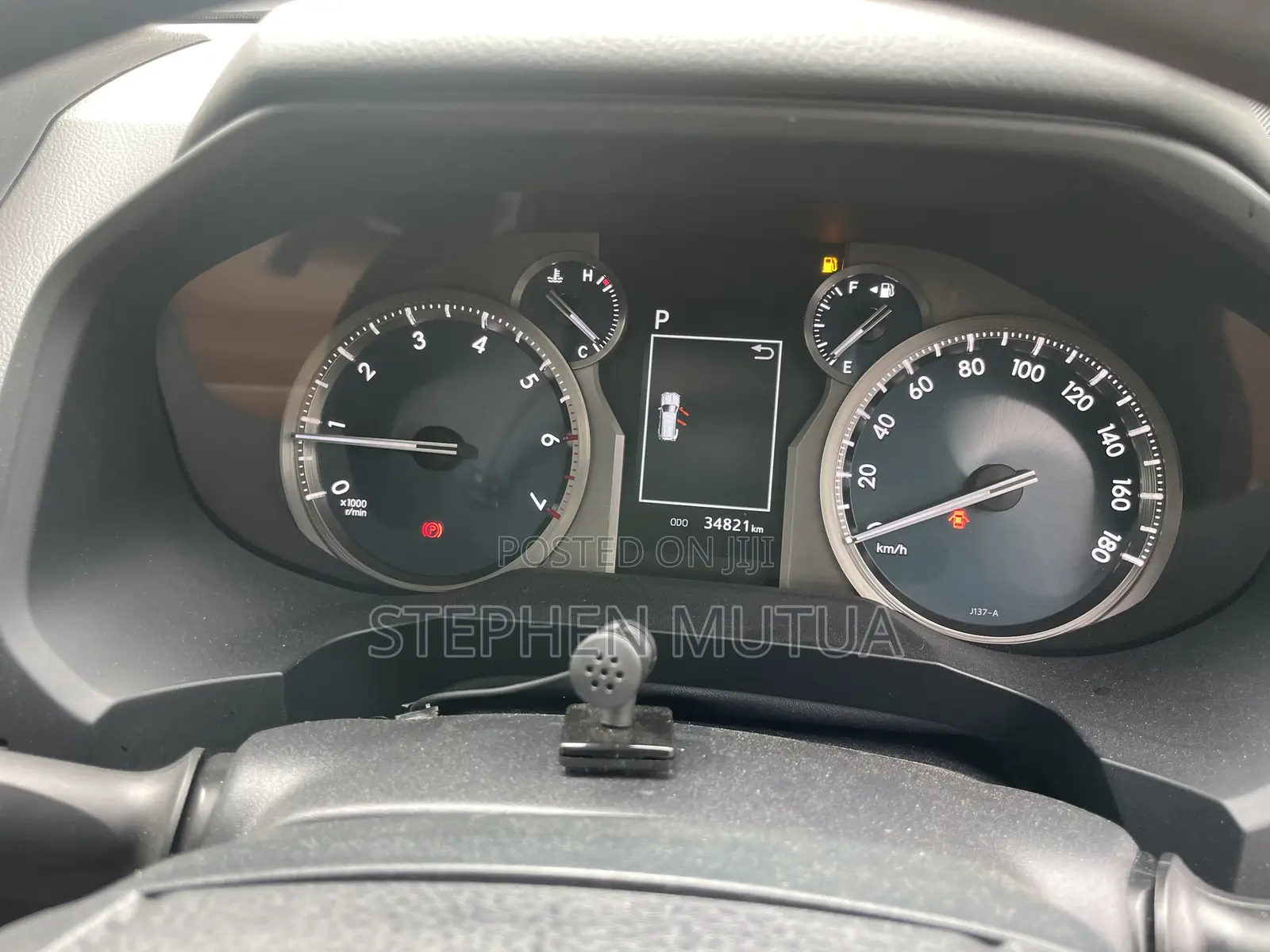 Toyota Land Cruiser Prado 2.7 2019 Gray