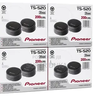 Pioneer Ts-S20 200w Max 20mm Amorphous Titanium Tweeters (Pair)