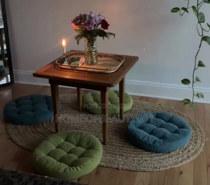 Round Floor Pillows