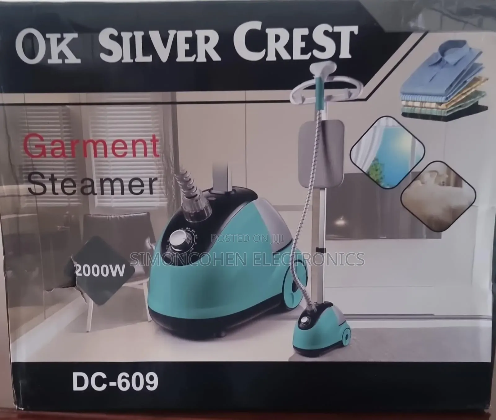 Silver Crest 2000w Garment Steamer Stand
