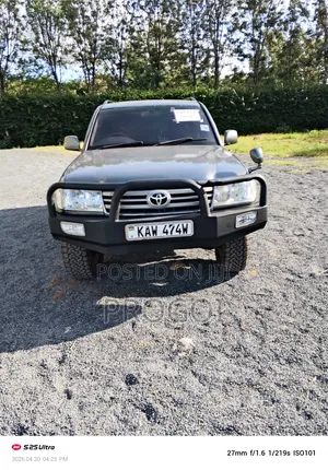 Toyota Land Cruiser 2008 Gray