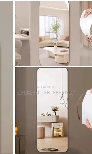 Extra-Large Unbreakable Peel Stick Mirror (40 X 150 Cm)