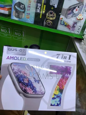 Gus-07 Amoled Series 11 Smart Watch Set