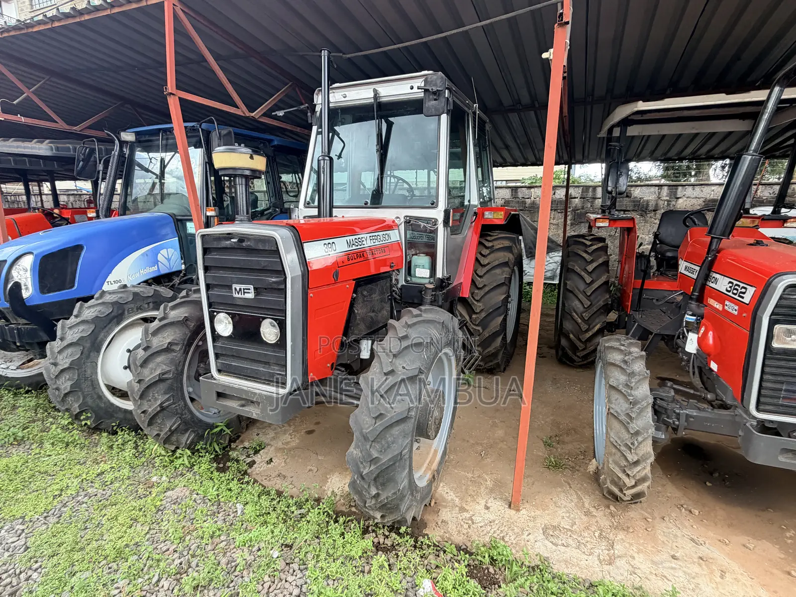 Mf 390 4wd 90hp Ex Uk