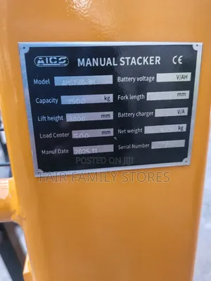 1.5 Tone Manuel Stacker