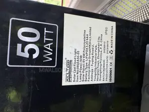 Solar Flood Light 50watts With Motion Sensor