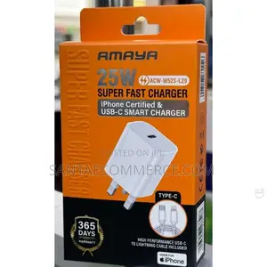 Amaya Acw-W52s-L29 25w Super Fast iPhone Charger