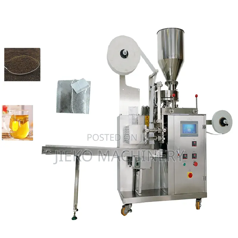 Automatic Pyramid / Flat Tea Bag Packing Machine (With String Tag )