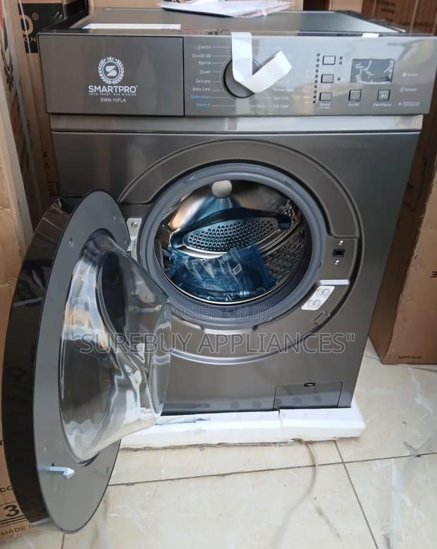 Smartpro 10kg Front Load Washing Machine Fully Automatic