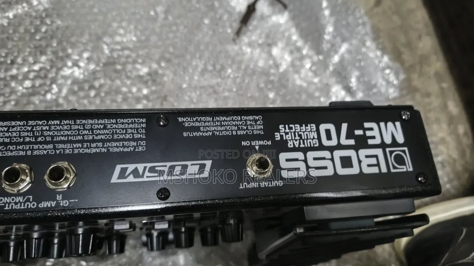 Boss Me 70 Multi Effect Pedal.