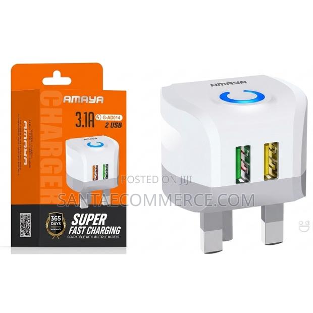 Amaya Ad014 2-Port Fast Charger