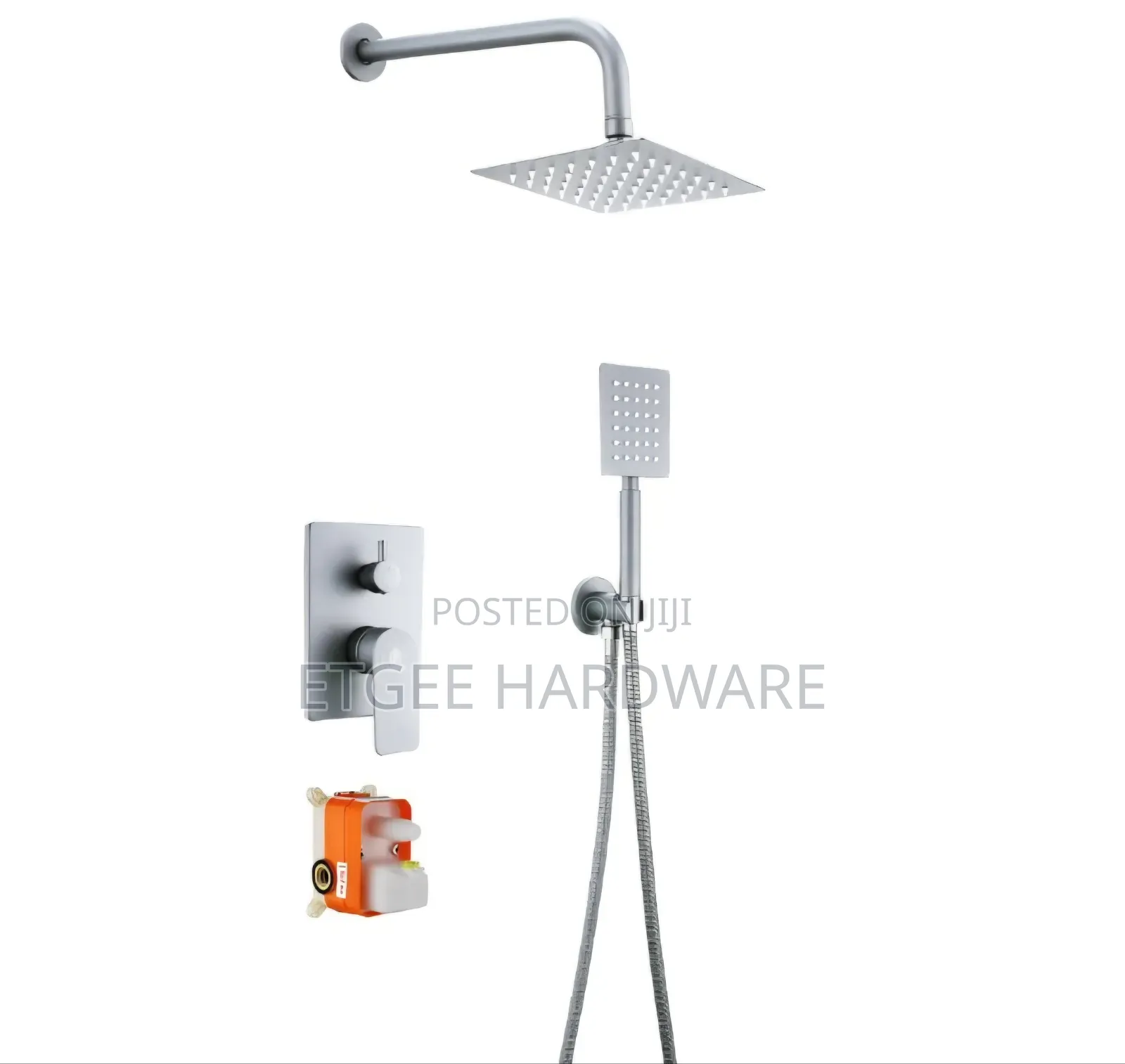 4 Way Concealed Shower Mixer Chrome H