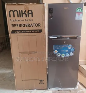 *Mika Mrdcd138ds 138l Double-Door Refrigerator