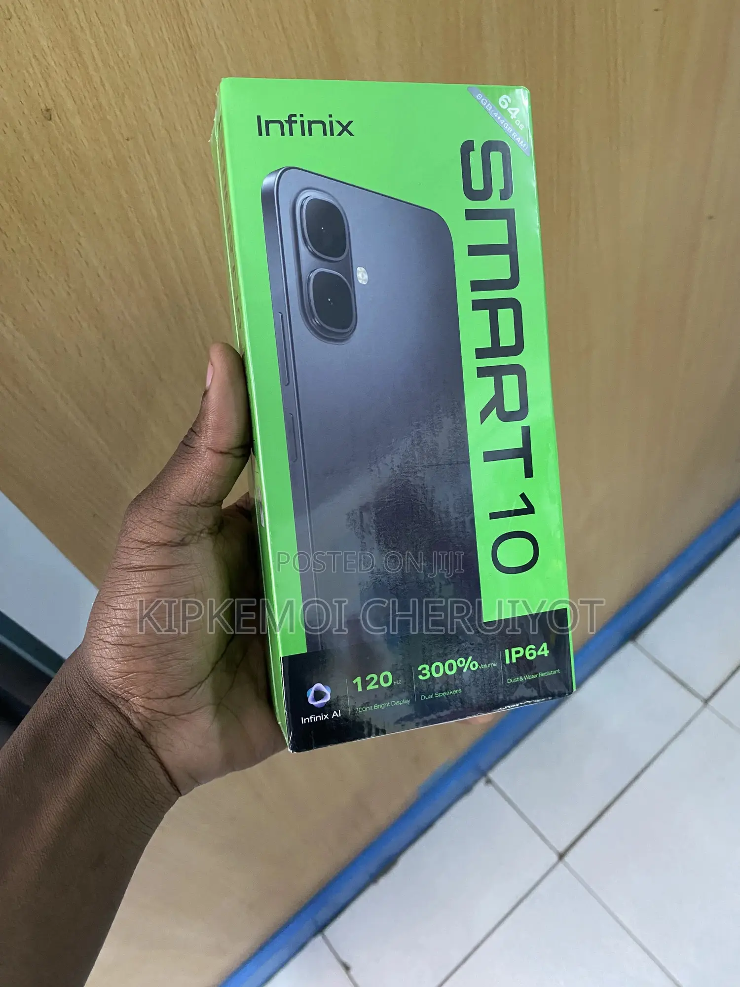New Infinix Smart 10 64 GB Black
