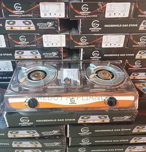 Eurochef 2 Burner Stainless Steel Gas Cooker – Table Top LPG Stove
