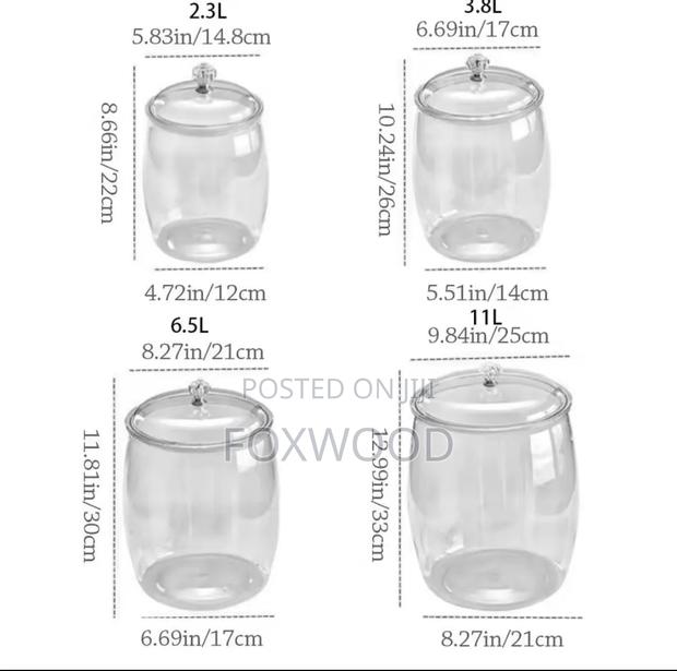 5 in 1 Airtight Storage Containers - thumbnail 4
