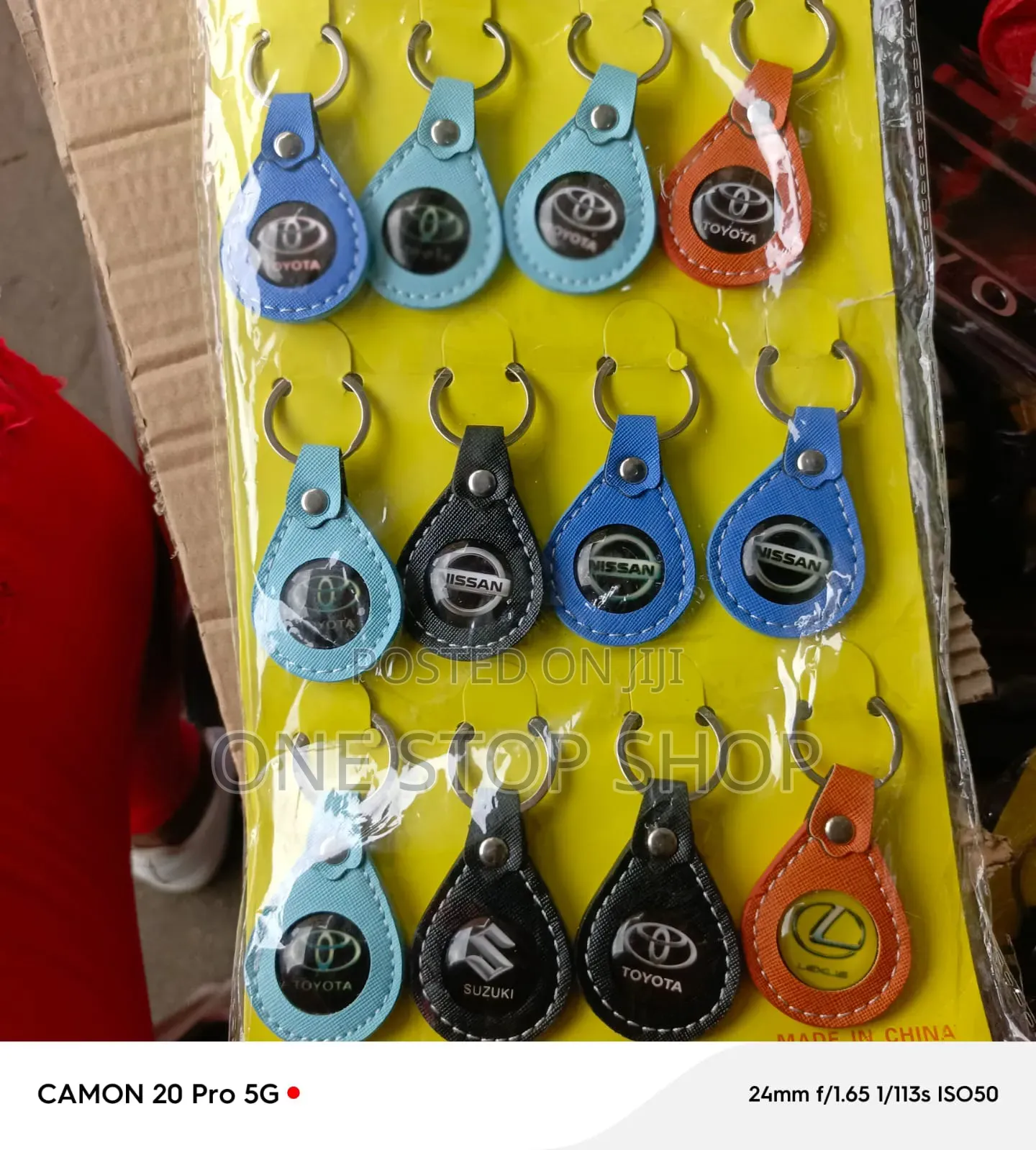 Leather Keychain Stylish Branded Design