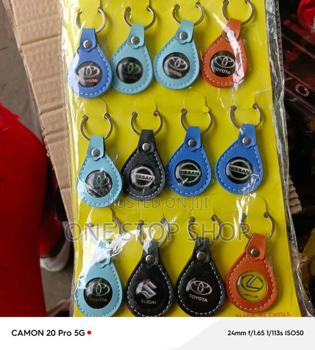 Leather Keychain Stylish Branded Design